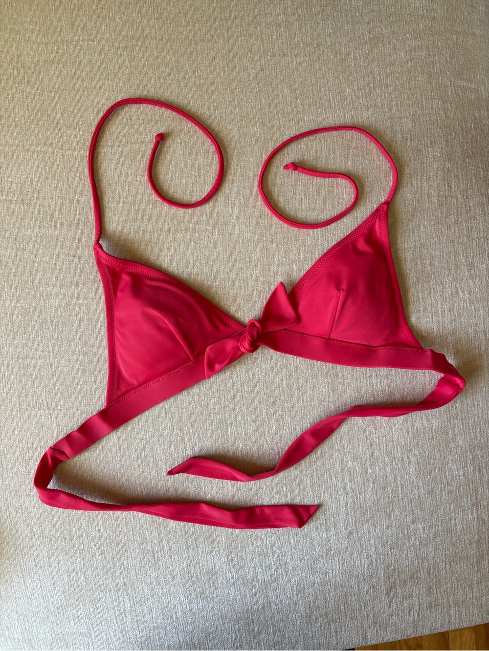 VS Small Tie-Back Bikini Top - Pink